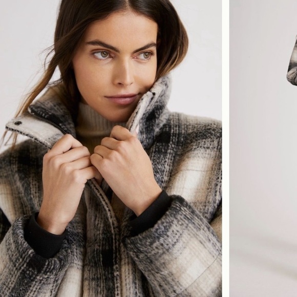 Anthropologie NWT Avec Les Filles Classic Plaid Jacket Size S. - Picture 1 of 12